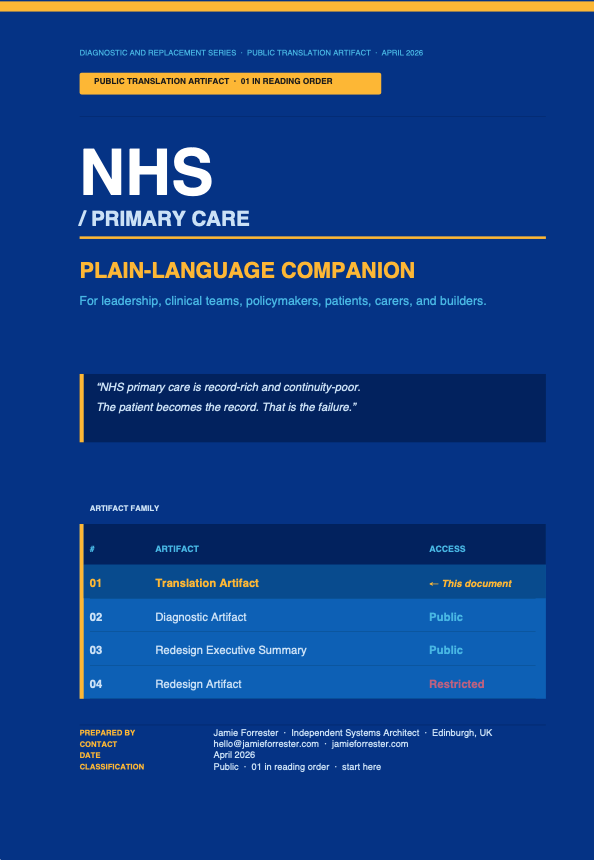 NHS Translation Artifact cover